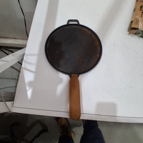 VINOD CAST IRON TAWA PAN - 11" - BLACK (MODEL: LCIDT28) image 3