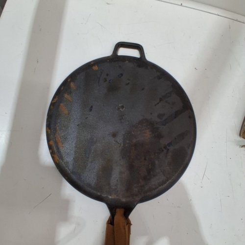VINOD CAST IRON TAWA PAN - 11" - BLACK (MODEL: LCIDT28) image 4