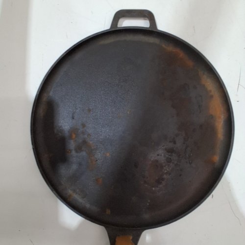 VINOD CAST IRON TAWA PAN - 11" - BLACK (MODEL: LCIDT28) image 5