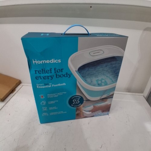 HOMEDICS SMART SPACE ESSENTIAL FOOTBATH - BLUE AND WHITE (MODEL: FB-72) image 3