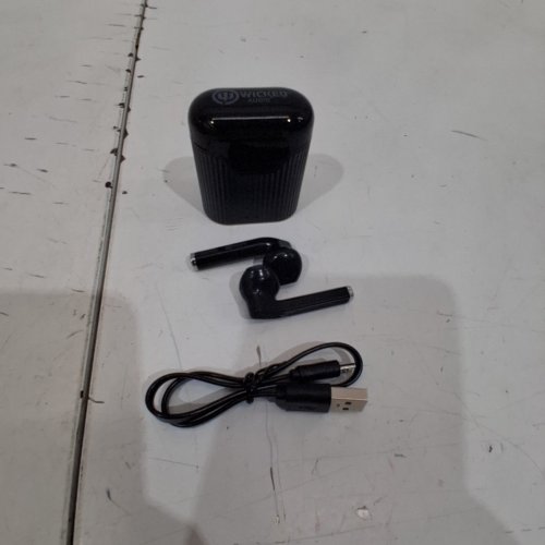 WICKED AUDIO DRIFTR TRUE WIRELESS HEADPHONES - BLUETOOTH - BLACK (MODEL : WI-TW2150-CA) image 3