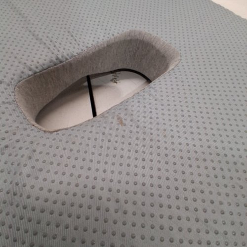 AUOKETUO DONUT ERGONOMIC FOAM SEAT CUSHION - 17" - GREY (MODEL: A9-9) image 4