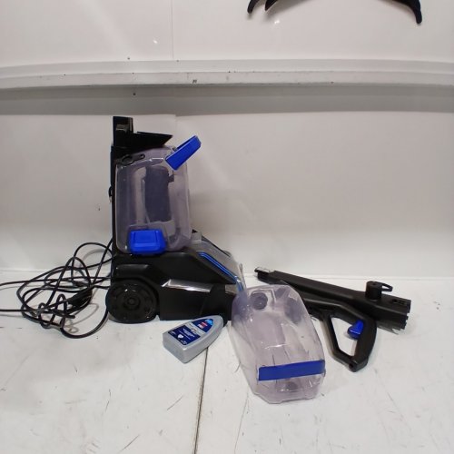 BISSELL POWERCLEAN TURBOBRUSH PET UPRIGHT CARPET CLEANER, POWERFUL & LIGHTWEIGHT - 120V - BLUE - (MODEL:3939C) image 3