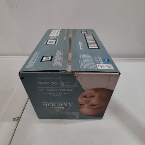 66PK PAMPERS AMORE DIAPERS - SIZE 3 - WHITE image 3