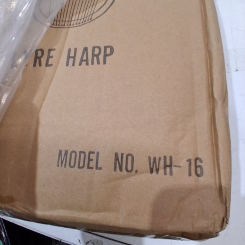WALTER LYRE 16 STRING HARP WITH CARRYING BAG - BROWN (MODEL: WH-16) image 2