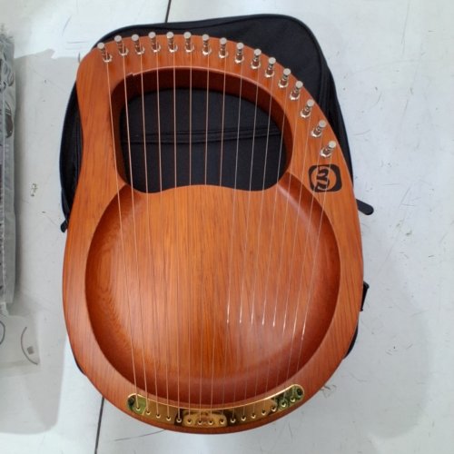 WALTER LYRE 16 STRING HARP WITH CARRYING BAG - BROWN (MODEL: WH-16) image 3