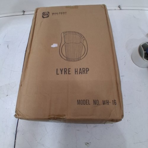 WALTER LYRE 16 STRING HARP WITH CARRYING BAG - BROWN (MODEL: WH-16) image 5