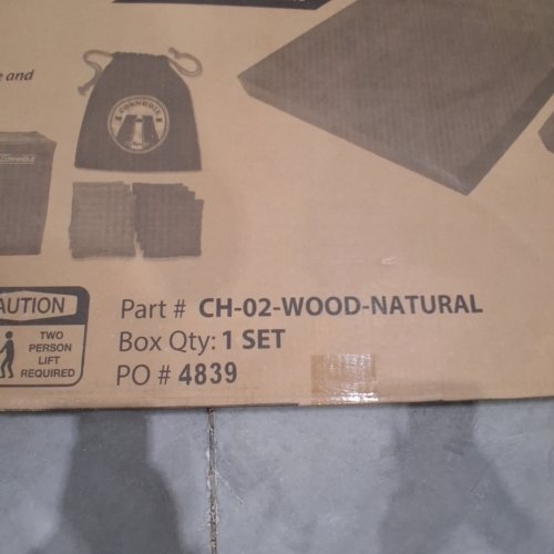 GOSPORTS WOOD CORNHOLE SET - 4FT X 2FT - BEIGE/WOOD (MODEL : CH-02-WOOD-NATURAL) image 3
