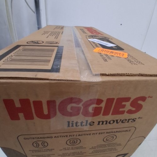 88PK HUGGIES LITTLE MOVERS BABY DIAPERS - SIZE 7 image 3