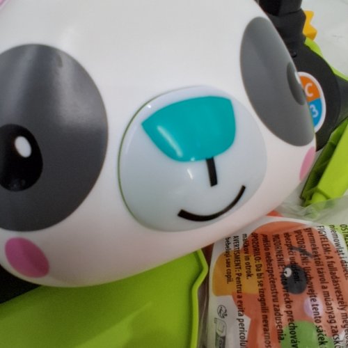 FISHER-PRICE 2-SIDED STEADY SPEED PANDA WALKER INTERACTIVE BABY TOY WITH LIGHT, 100+ SONGS, SOUNDS & PHRASES - MULTICOLOUR (MODEL: ‎HGM26) image 2