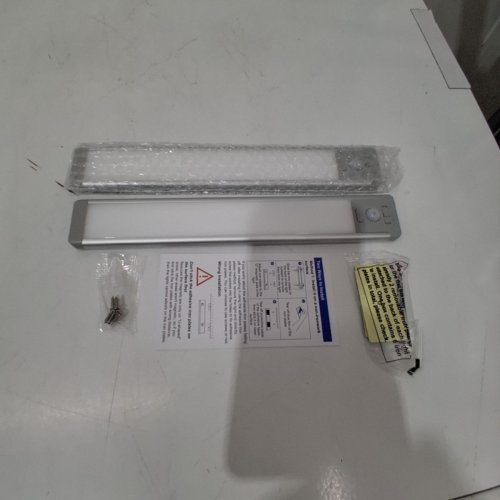 2PK UNDER CABINET LIGHTS 63 LED RECHARGEABLE BATTERY OPERATED MOTION SENSOR LIGHT - 10" - 3000K (MODEL: GLS-C010) image 3