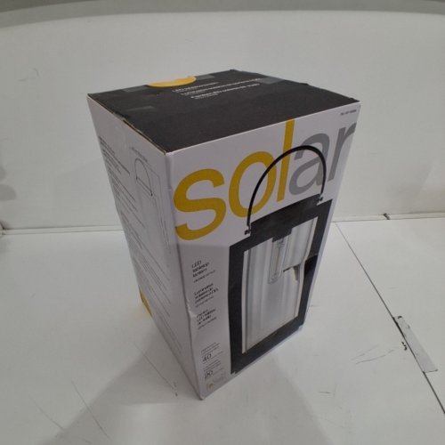 SUN SOAKED SOLAR LED TABLETOP LANTERN - 20-40 LUMENS - 17.9" - BLACK (MODEL : 1005264) image 2