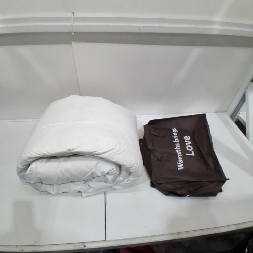 GOOSE FEATHER DUVET INSERT - KING (120" X 98") - WHITE image 2