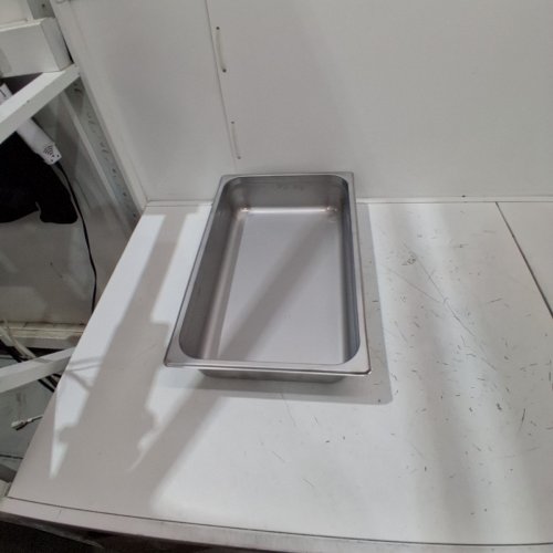 WINCO ANTI-JAMMING STEAM PAN - 21" X 13" X 4" - STAINLESS STEEL (MODEL: SPJM-104) image 2