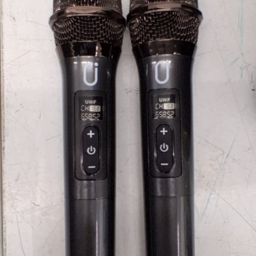 JYX DEEP BASS PORTABLE KARAOKE MACHINE/BLUETOOTH SPEAKER WITH LED LIGHTS & 2 MICROPHONES - BLACK (MODEL: T10-T) image 3