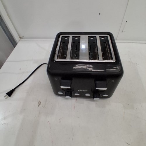 OSTER 4-SLICE TOASTER WITH BAGEL SETTING - BLACK (MODEL: OTST-0222BK4S-GB22-033) image 3