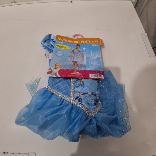 GIRL'S DISNEY PRINCESS CINDERELLA DRESS - 3T-4T - BLUE (STYLE: 162639-WCN) image 2