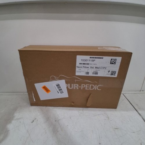 TEMPUR-PEDIC NECK PILLOW - MEDIUM FIRMNESS - STANDARD SIZE 20" X 12.5"X 4" - WHITE (MODEL: ‎15301115P) image 5