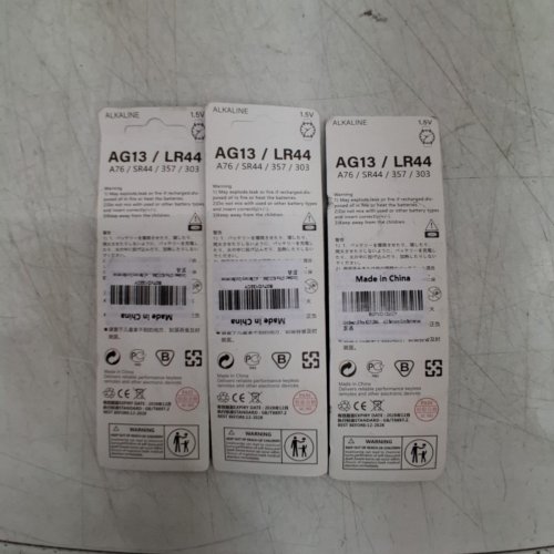 3 (10PK) LICB LR44/303/357/SR44/AG13 ALKALINE BUTTON CELL BATTERIES - 1.5V (30 TOTAL) image 3