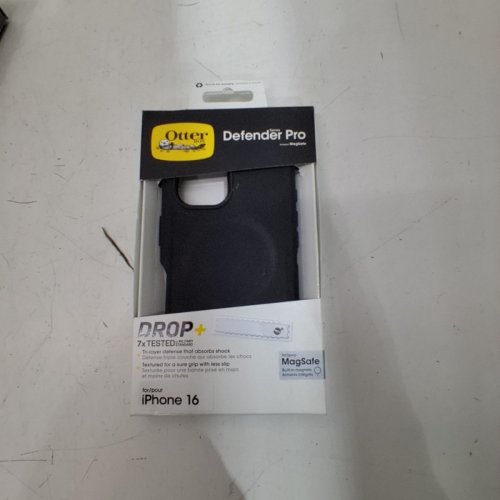 OTTERBOX DEFENDER PRO SERIES MAGSAFE PHONE CASE - FOR IPHONE 16 - BLACK (MODEL: 77-96013) image 6