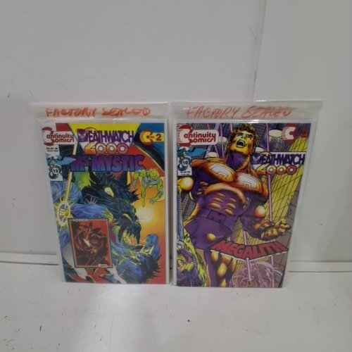 4 ASSTD CONTINUITY COMIC BOOKS - EARTH 4 #2, MS. MYSTIC #1, #2, MEGALITH #2 - VARIOUS AUTHORS image 4
