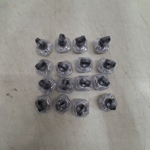 16PK LED FLASHING PARTY RINGS - CLEAR image 4