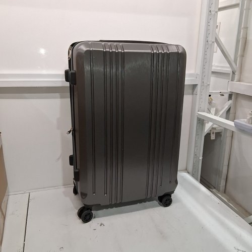 COOLIFE EXPANDABLE HARDSIDE SPINNER SUITCASE LUGGAGE WITH TSA LOCKS - 28" - SILVER GREY (MODEL: LUGGAGE981ABS) image 2