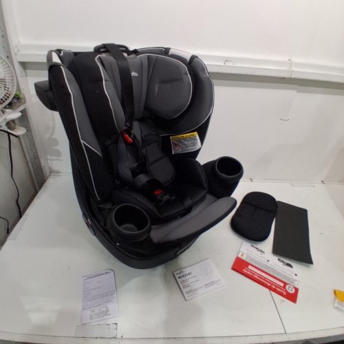 EVENFLO REVOLVE 360 EXTEND 3-IN-1 CONVERTIBLE CAR SEAT - 4LBS-120LBS GREY (MODEL: CS360112405C) image 2