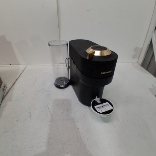 BREVILLE NESPRESSO VERTUO POP+ DELUXE COFFEE & ESPRESSO MACHINE - MATTE BLACK/GOLD (MODEL: BNV125MTB1BUC1) image 3