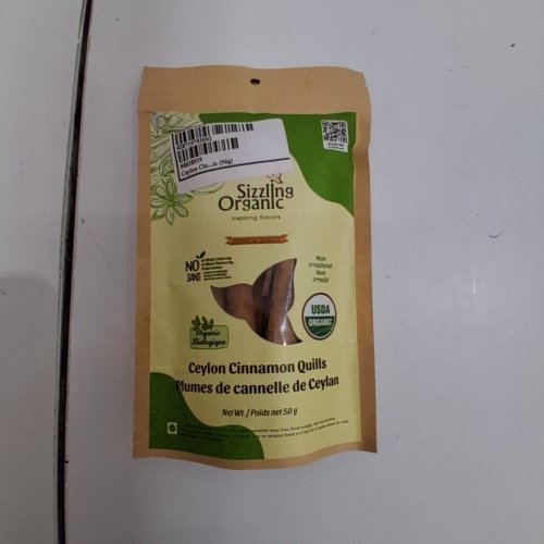 SIZZLING ORGANIC CEYLON CINNAMON STICKS - 50G image 3