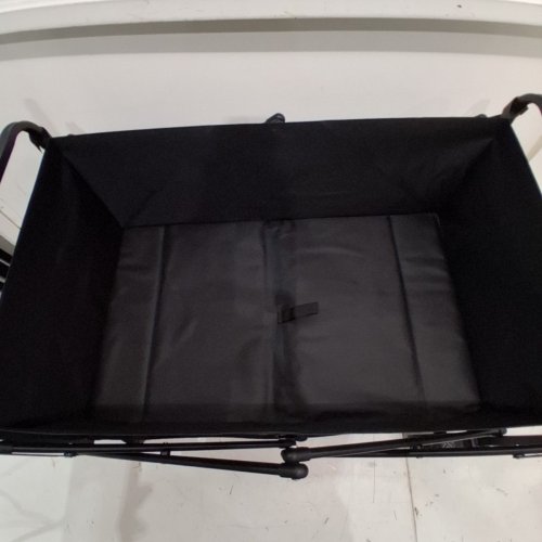 GARVEE FOLDING/COLLAPSIBLE FLAT STYLE ALL TERRAIN CAMPING CART/WAGON - 380LBS CAPACITY - BLACK (MODEL: PSS_339CPVBK) image 4