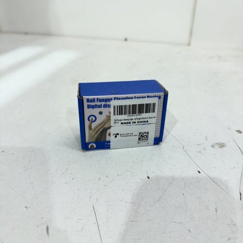 NAIL FUNGUS CLEANING LASER DEVICE , NAIL THERAPY - WHITE/BLUE image 2
