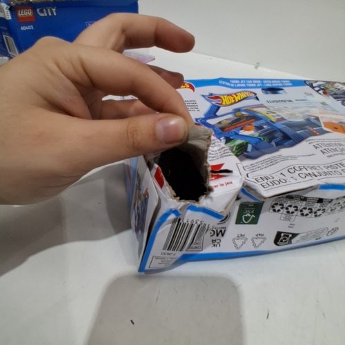 HOT WHEELS TURBO JET CAR WASH PLAYSET - BLUE/ORAMGE/RED (MODEL: FJN35) image 4