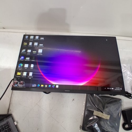 SAMSUNG ESSENTIAL S3 CLASS 16:9 IN-PLANE SWITCHING (IPS) FULL HD LCD MONITOR - 24" - BLACK (MODEL: S24D300GAN) image 2