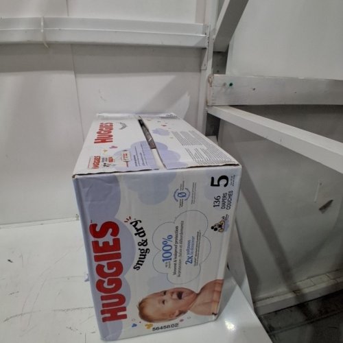 136PK HUGGIES DISNEY BABY SNUG AND DRY DISPOSABLE DIAPERS - SIZE 5 (27LB+) image 2