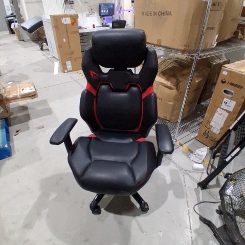 DPS ENCORE 3D INSIGHT GAMING OFFICE CHAIR - 49.5" X 27.5" X 29.2" - BLACK / RED image 2