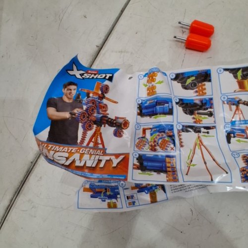 ZURU XSHOT INSANITY MAD MEGA BARREL WITH 72 DARTS image 4