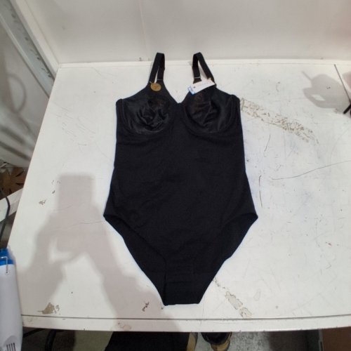 WOMEN'S WACOAL SHAPE WEAR BODY SUIT - 36DDD - BLACK / LACE (STYLE : 801303) image 2