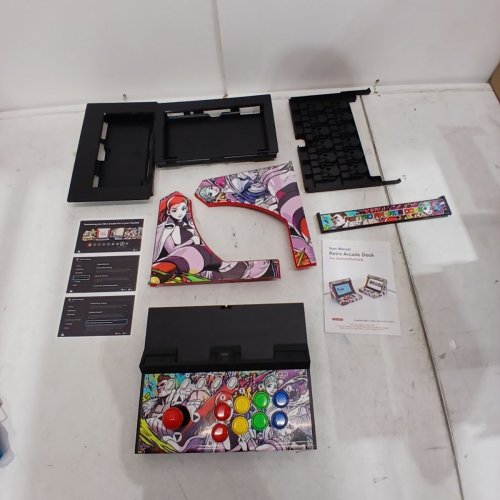RETRO MINI CLASSIC-STYLE ARCADE MACHINE CABINET DOCKING STATION - FOR SWITCH & SWITCH 2 image 2