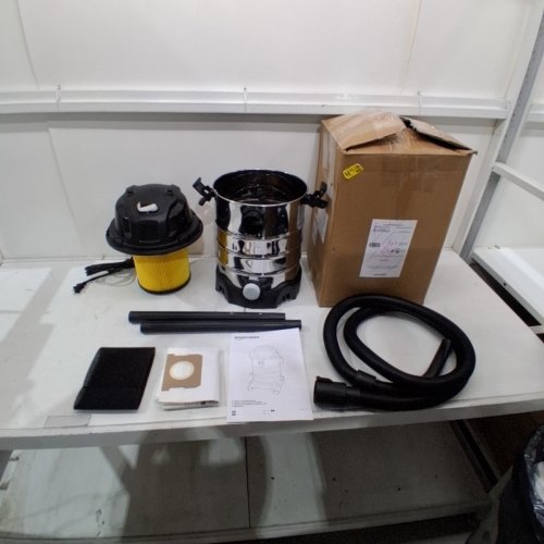 AMAZON BASICS SHOP WET/DRY VACUUM 6GAL-STAINLESS STEEL image 3
