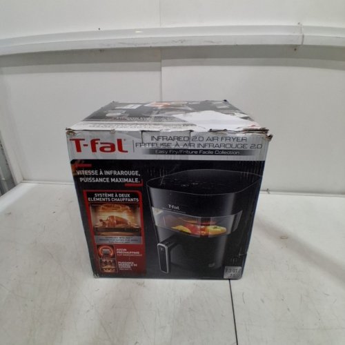 T-FAL INFRARED 8-IN-1 DUAL HEATING DESIGN AIR FRYER WITH INFRA-HEAT TECHNOLOGY - 7.3QT - BLACK (MODEL: EY8328U0 / LFUS04-P) image 7