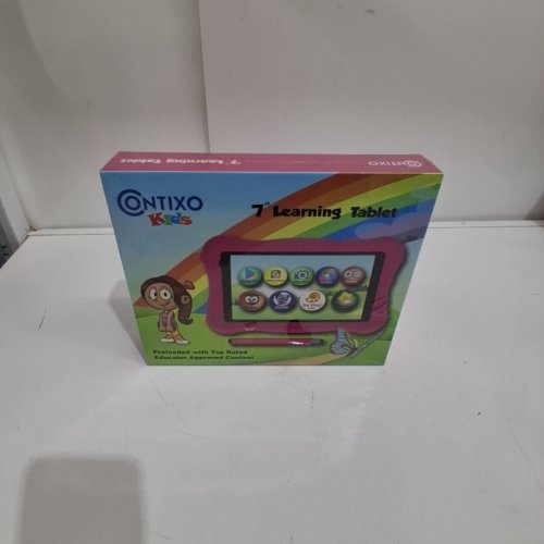 CONTIXO V10 7" EDUCATIONAL TABLET FOR KIDS, PARENTAL CONTROL PRE-INSTALLED LEARNING GAME APPS, WIFI, BLUETOOTH - 32GB - PINK image 3