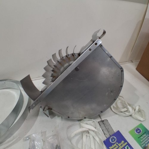 US MOTORS 48/56 FRAME SINGLE PHASE REVERSIBLE BELT DRIVE FAN AND BLOWER MOTOR - 1/3 HP - 115V - 1725 RPM - 60HZ - BLACK/SILVER (MODEL: SA55JXSFB-4866) image 5