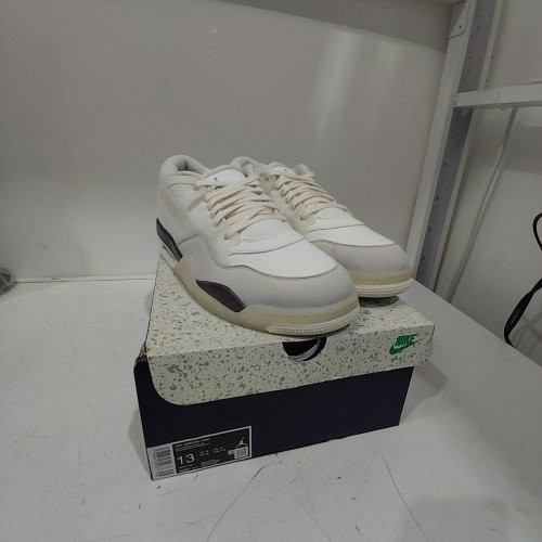 MEN'S NIKE AIR JORDAN 4 RM SHOES - SIZE 13 - SAIL / LIGHT ARMORY BLUE / LIGHT BONE (STYLE: FQ7939-006) image 3