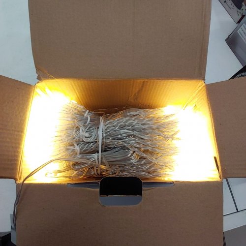 LEPRO LED WINDOW CURTAIN ICICLE LIGHTS -9.84FT- WARM WHITE image 2