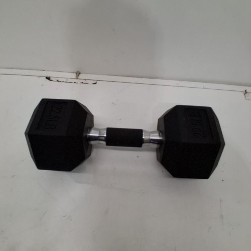 HEX DUMBELL - 22.5LBS -BLACK image 2