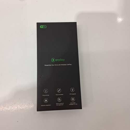 MENLONIGT WIRELESS CARPLAY ADAPTER COMPATIBLE WITH PLUG AND PLAY CARS - SILVER/BLACK (MODEL: BY960H) image 6