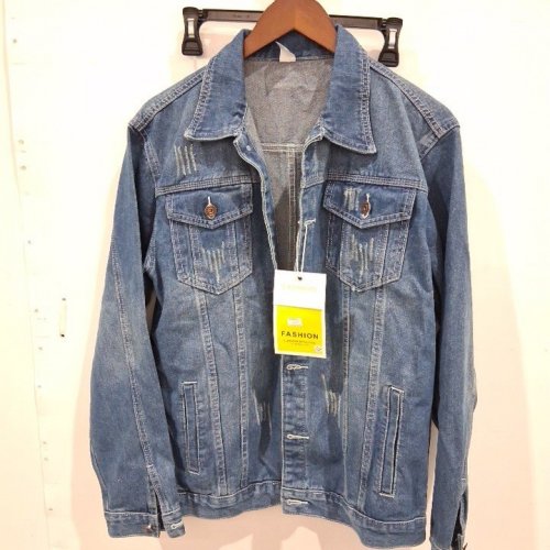 WOMEN'S DENIM JACKET - EXTRA LARGE - BLUE image 2