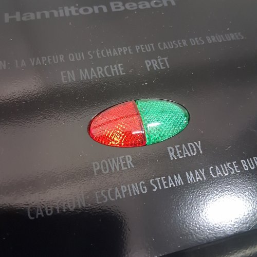 HAMILTON BEACH PANINI PRESS & COMPACT GRILL (MODEL: 25441C) image 2