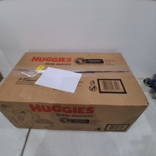 150PK HUGGIES LITTLE MOVERS DIAPERS - SIZE 4 - WHITE image 3